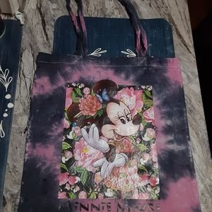 Tie Dye Minnie Mouse tote bag
